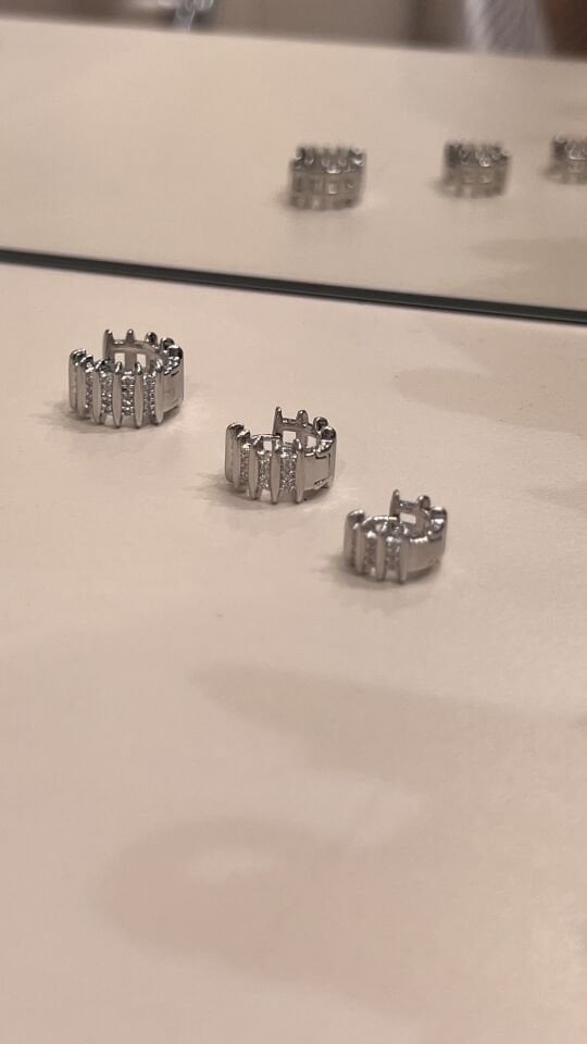 Silver Set Küpe