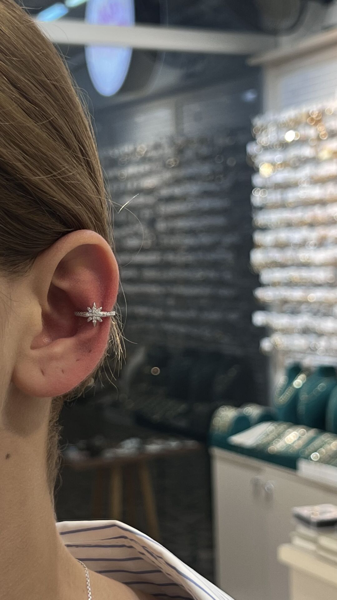 Kutup Yıldızı Earcuff